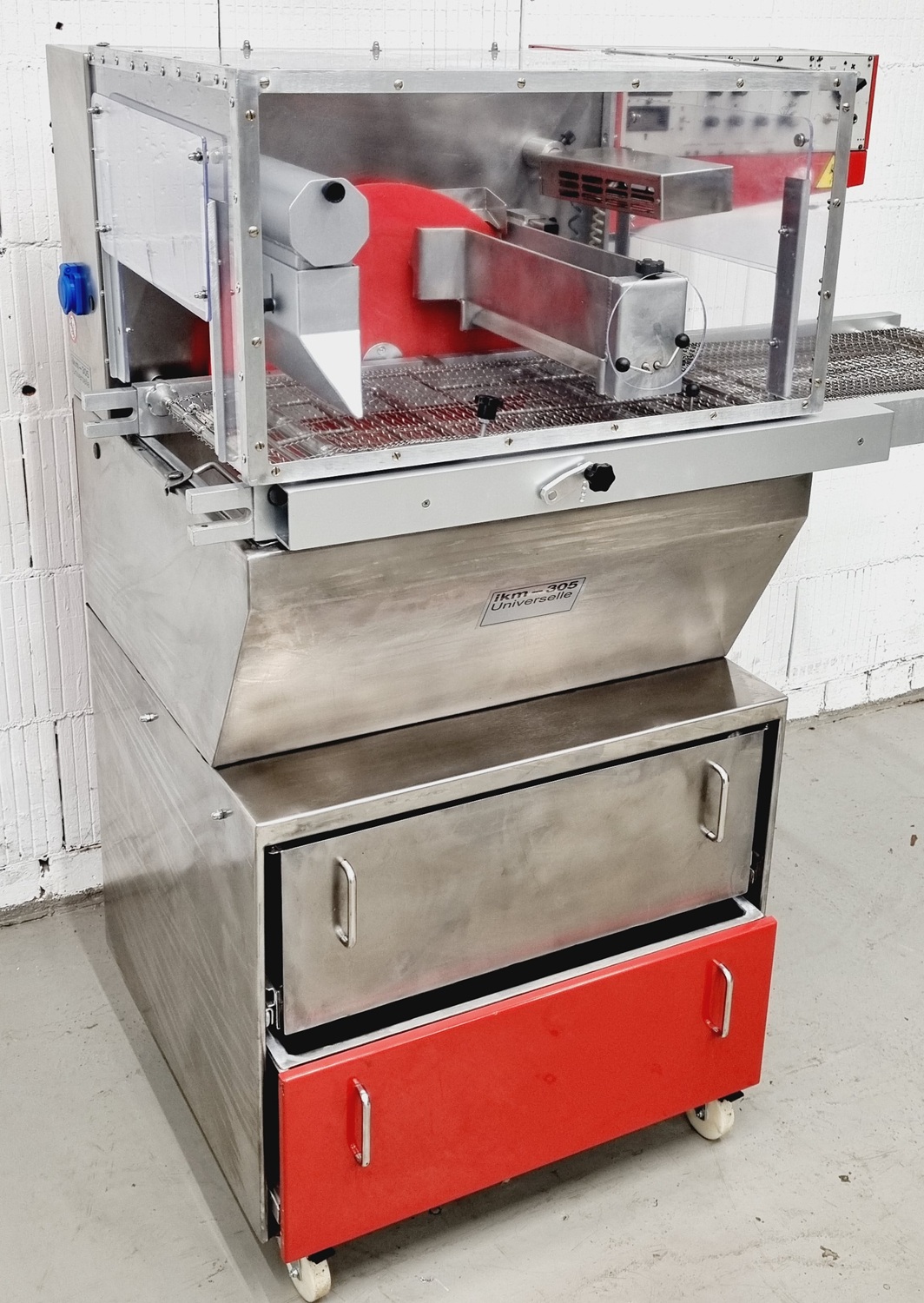 Schokoladenüberziehmaschine IKM 305 Schokoladenüberziehmaschine IKM 305