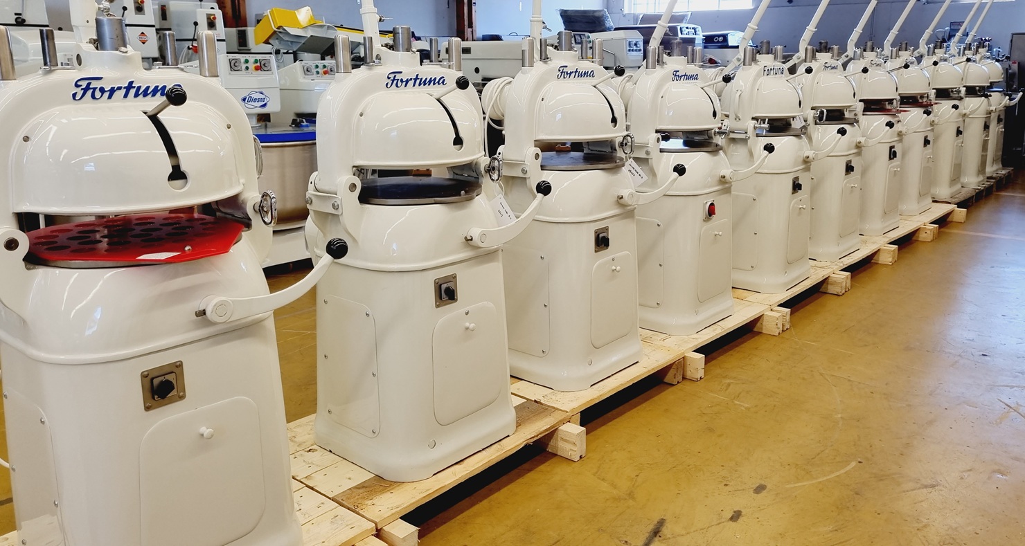 Brötchenpresse Fortuna Halbautomat Gr. 4