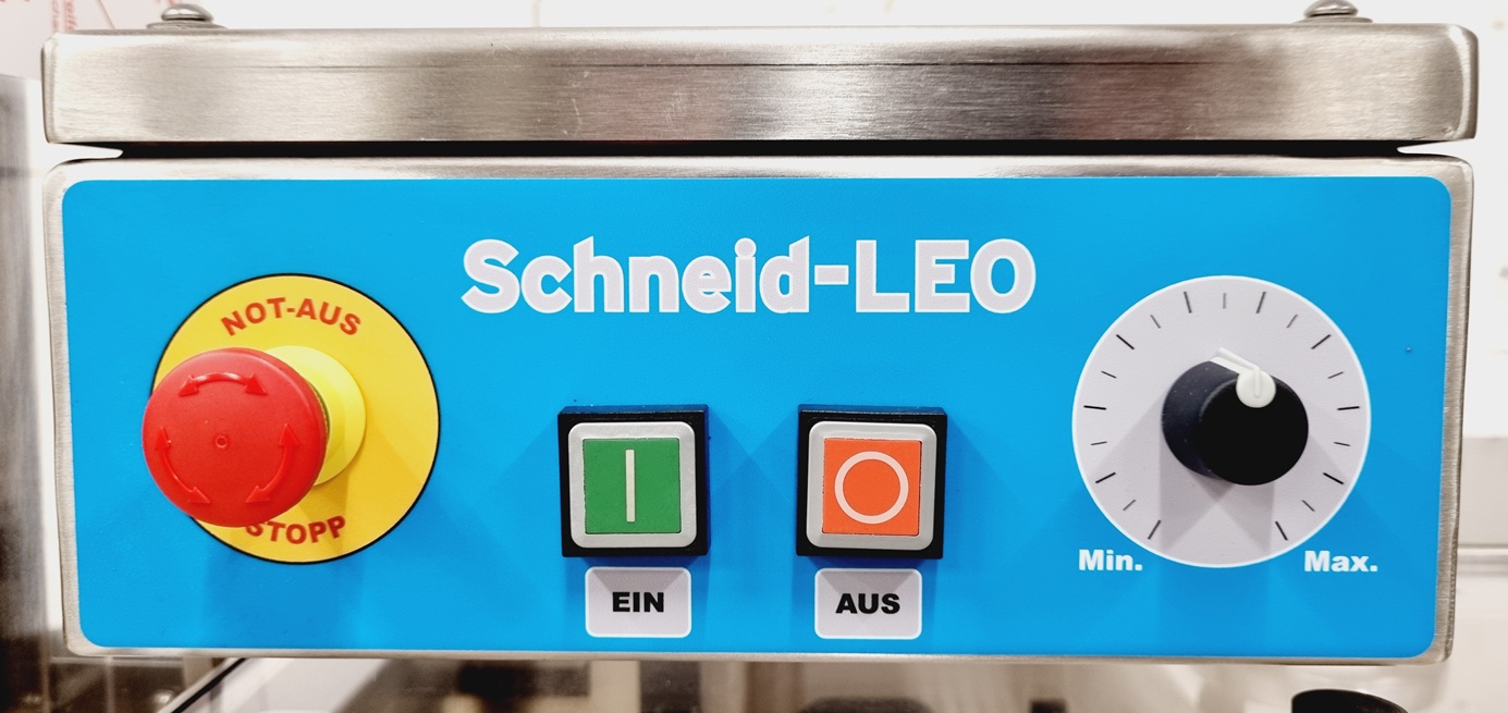 Kleingebäck-Schneidemaschine Schneid-LEO Kleingebäck-Schneidemaschine Schneid-LEO