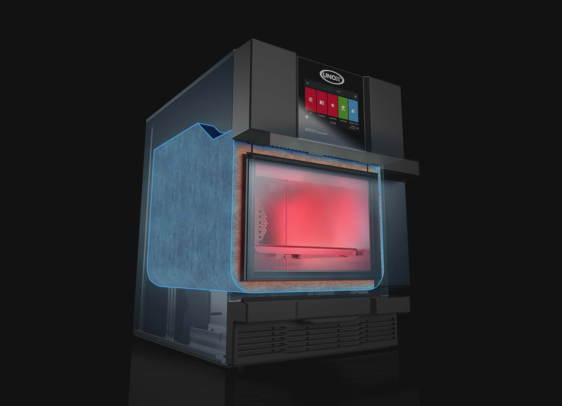 Heißluftofen Unox Speed Compact   Neu