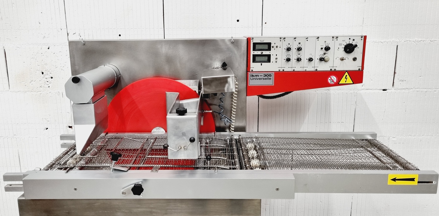 Schokoladenüberziehmaschine IKM 305 Schokoladenüberziehmaschine IKM 305