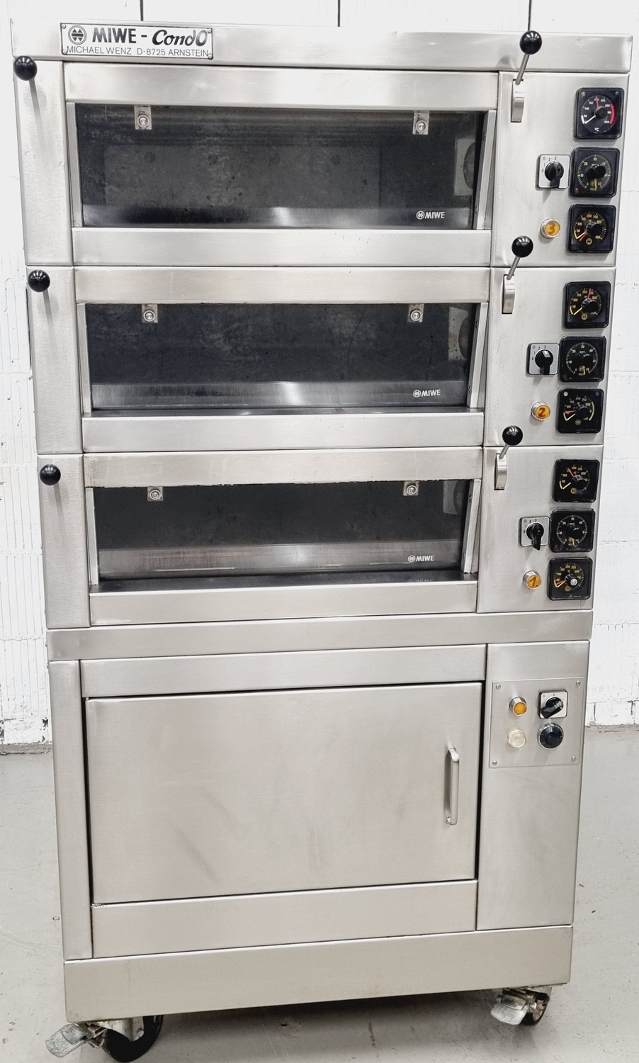 Etagenbackofen Miwe Condo 3-68